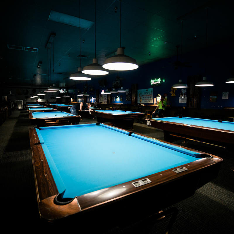 Bullshooters Billiards pool hall exterior/interior