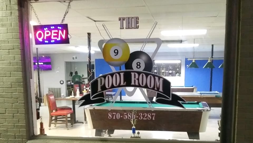 The Pool Room pool hall exterior/interior
