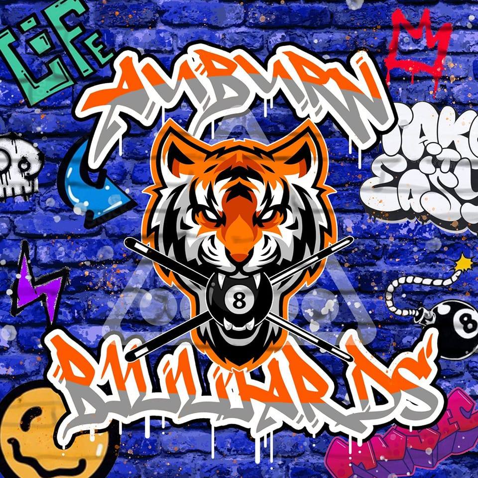 Auburn Billiards pool hall exterior/interior