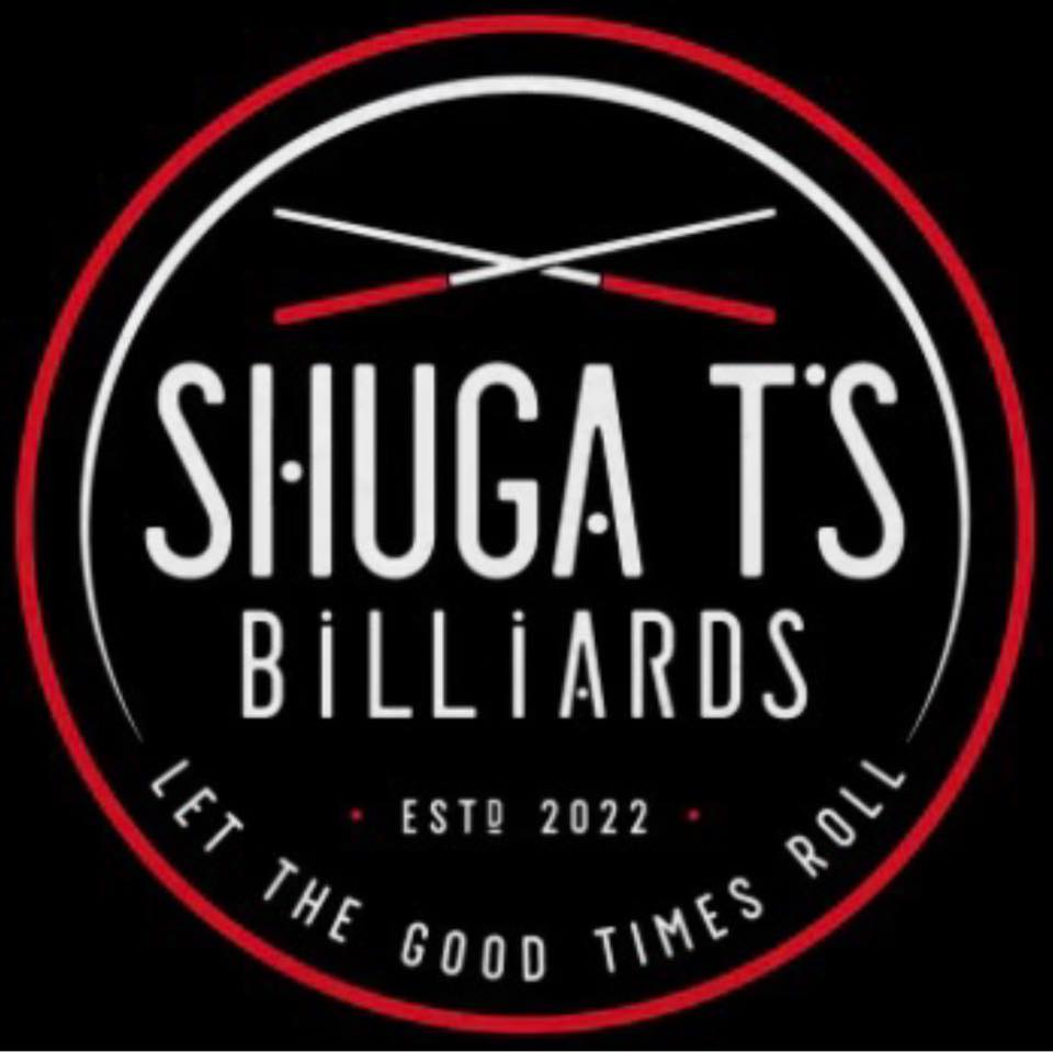 Shuga T's Billiards pool hall exterior/interior