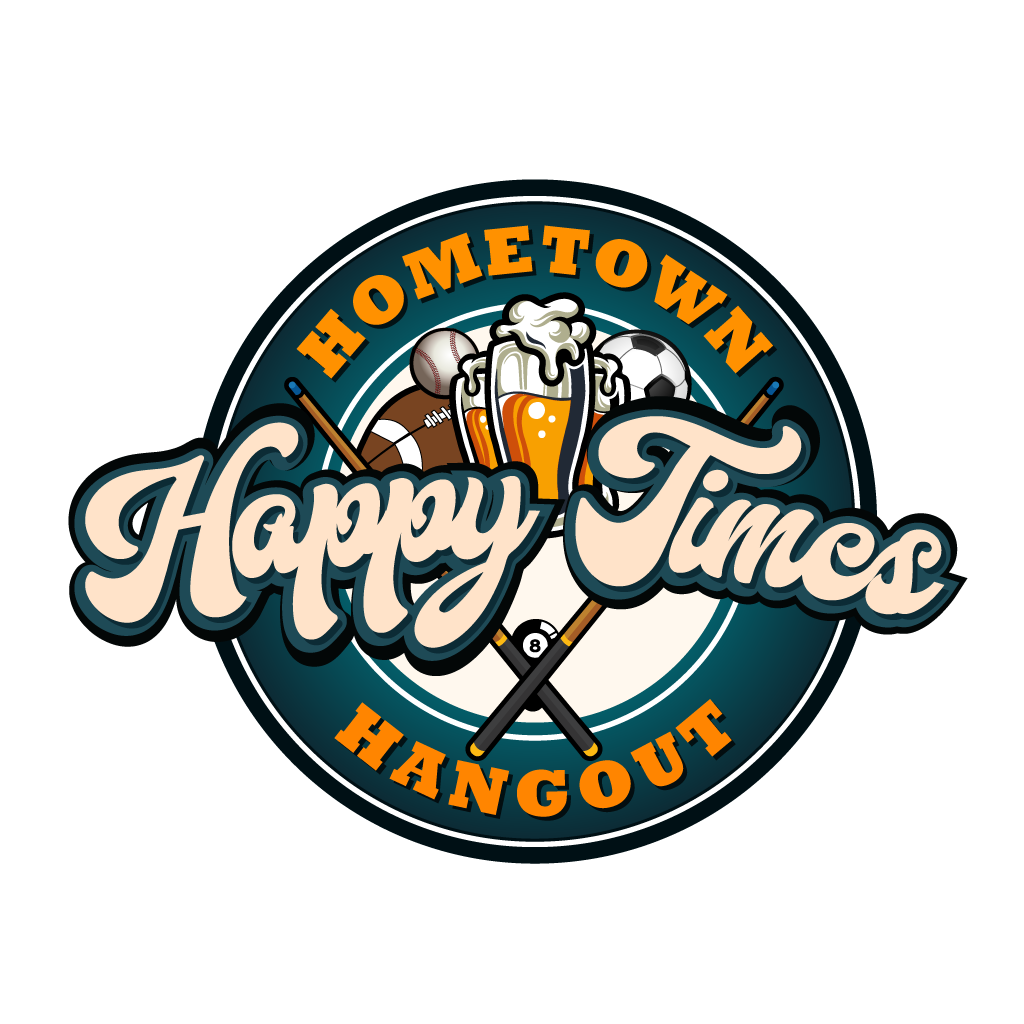 Happy Times pool hall exterior/interior