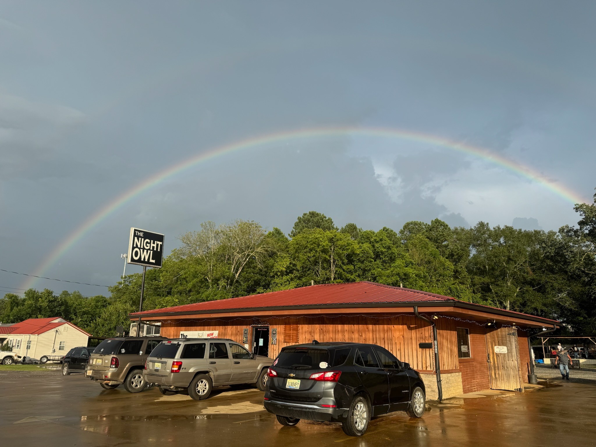 The Night Owl pool hall exterior/interior