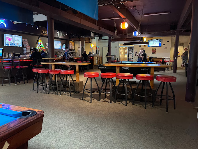 Anchorage Billiard Palace pool hall exterior/interior