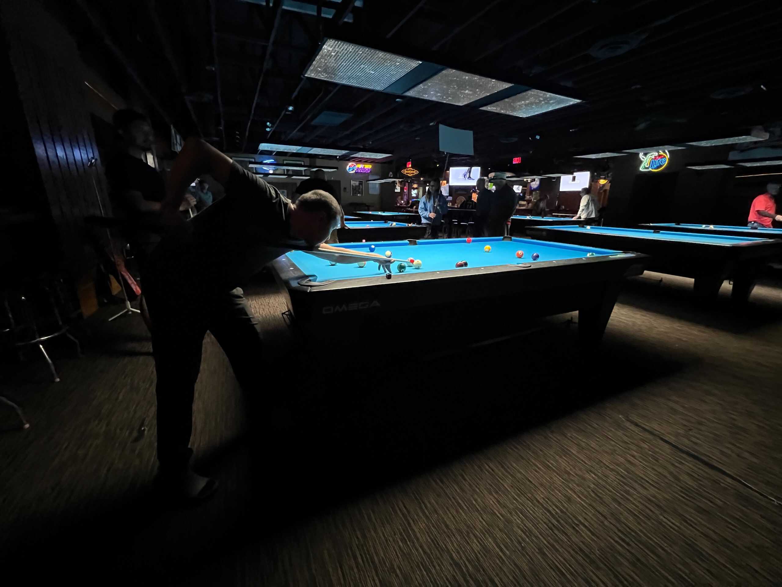 Metro Sportz pool hall exterior/interior