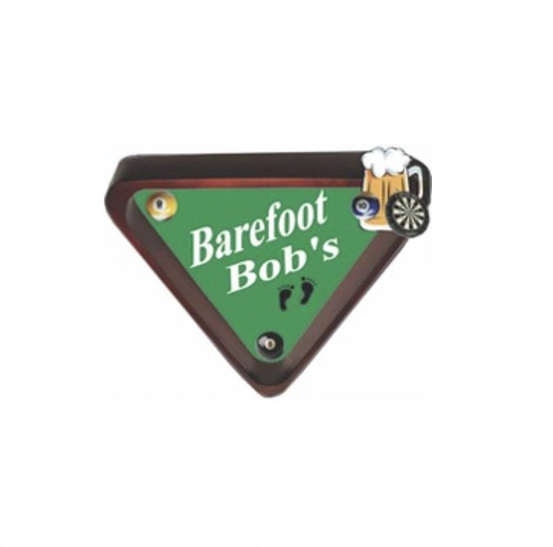 Barefoot Bob's Billiards pool hall exterior/interior