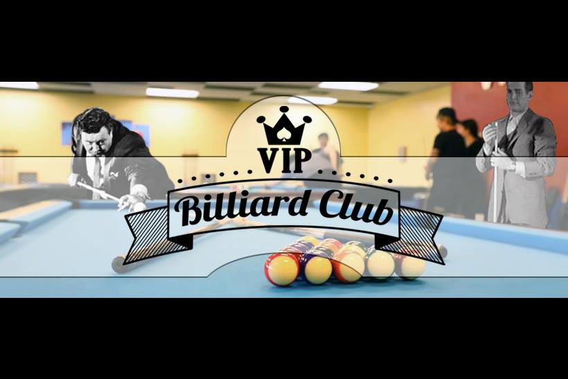 VIP Billiards pool hall exterior/interior