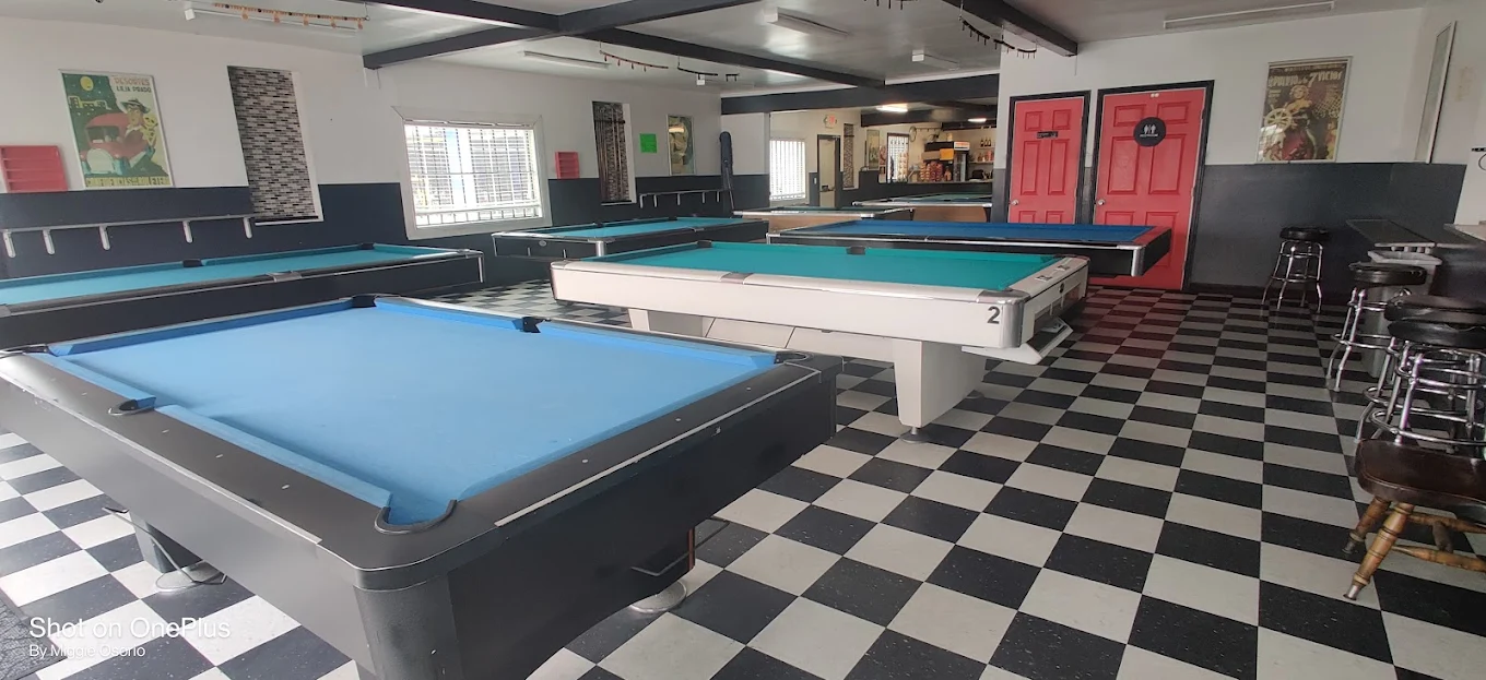 Mexico Billiards pool hall exterior/interior