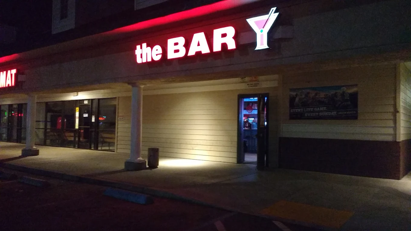 The Bar pool hall exterior/interior