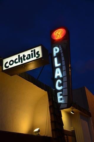 R Place pool hall exterior/interior