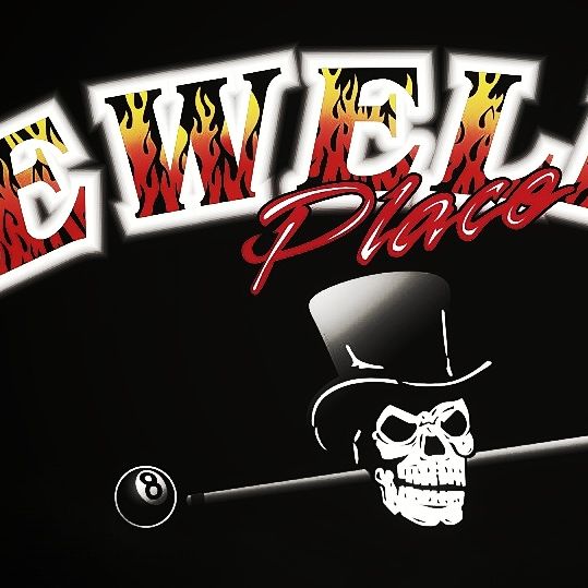 Ewell's Place pool hall exterior/interior