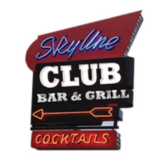 Skyline Club pool hall exterior/interior