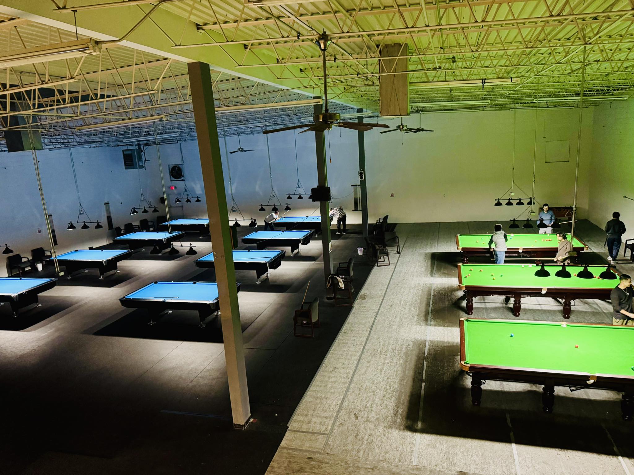 Victory Billiard pool hall exterior/interior