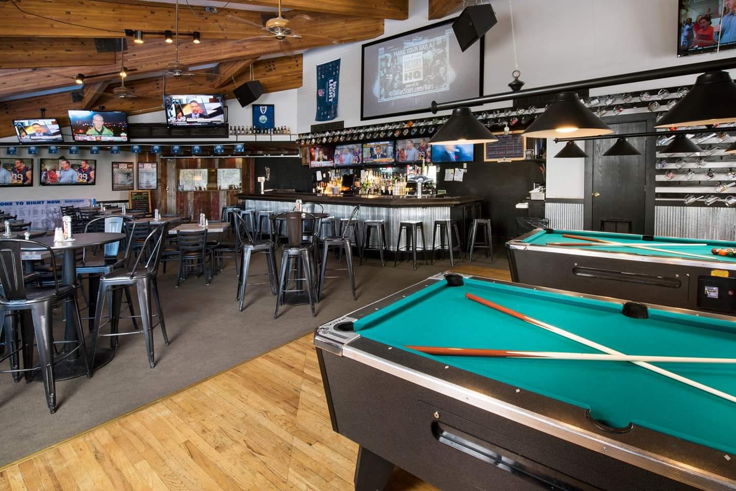 Altitude Bar & Grill pool hall exterior/interior