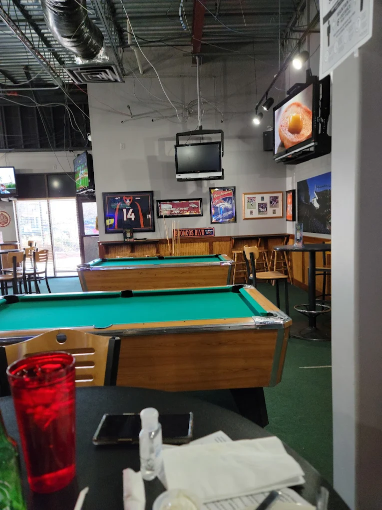 Grey Rock Sports Grill pool hall exterior/interior