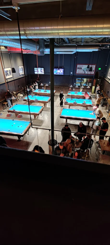 Lustre Pearl Denver pool hall exterior/interior