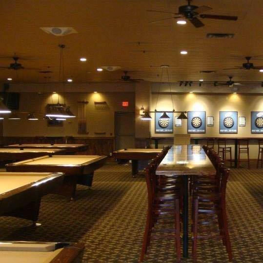 Branford Cue and Brew pool hall exterior/interior