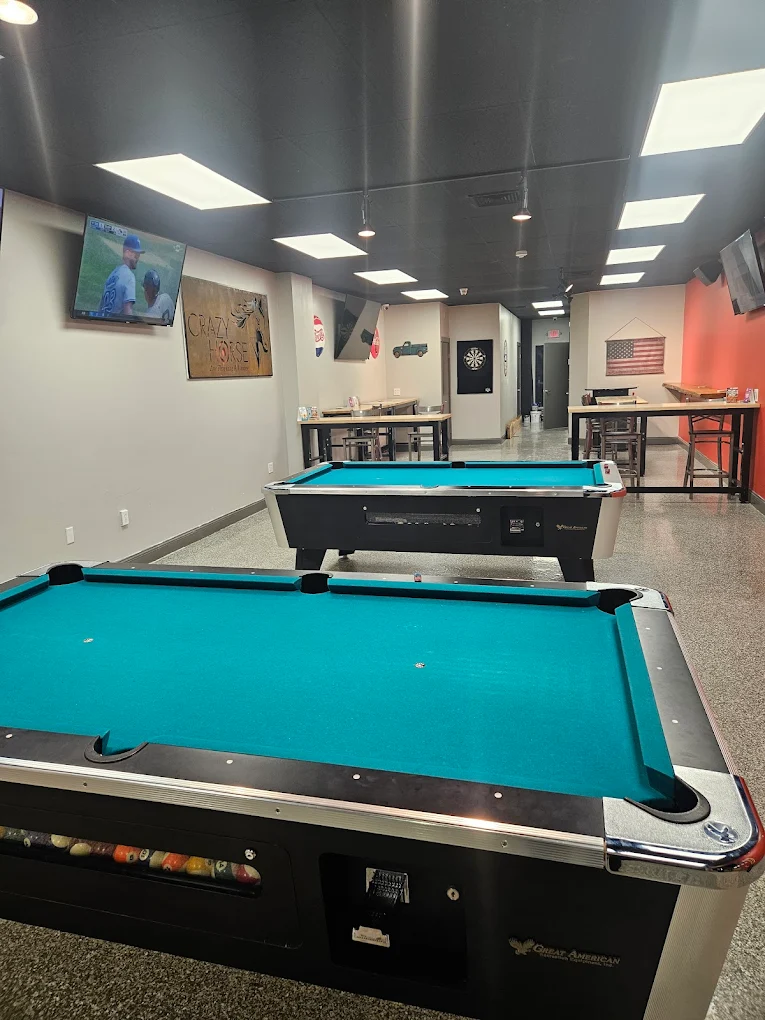 Crazy Horse Axe Throwing & Lounge pool hall exterior/interior