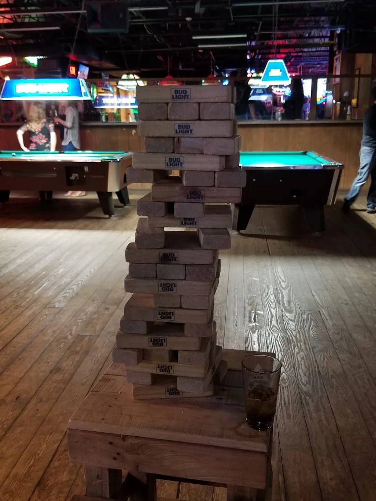 Cadillac Ranch pool hall exterior/interior