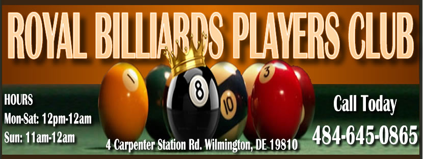 Royal Billiards Players Club pool hall exterior/interior