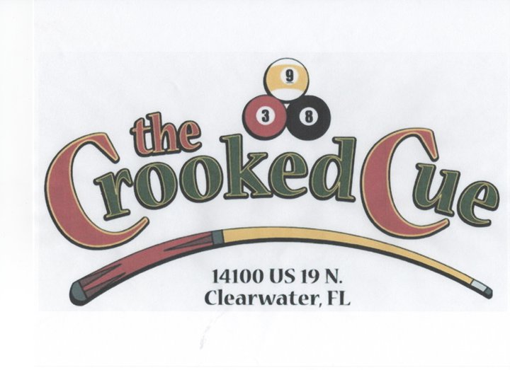 Crooked Cue Billiards pool hall exterior/interior