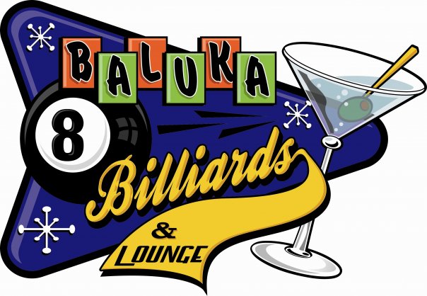 Baluka Billiards and Lounge pool hall exterior/interior