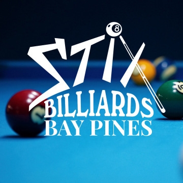 Stix Billiards Bay Pines pool hall exterior/interior