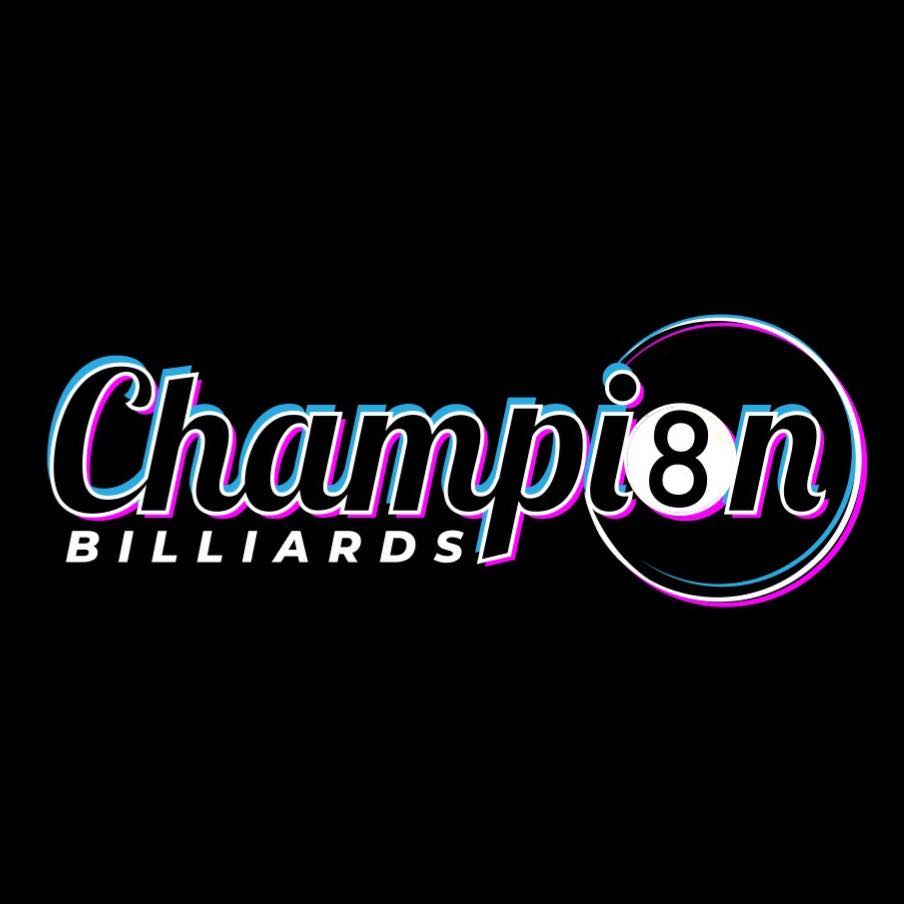Champion Billiards pool hall exterior/interior