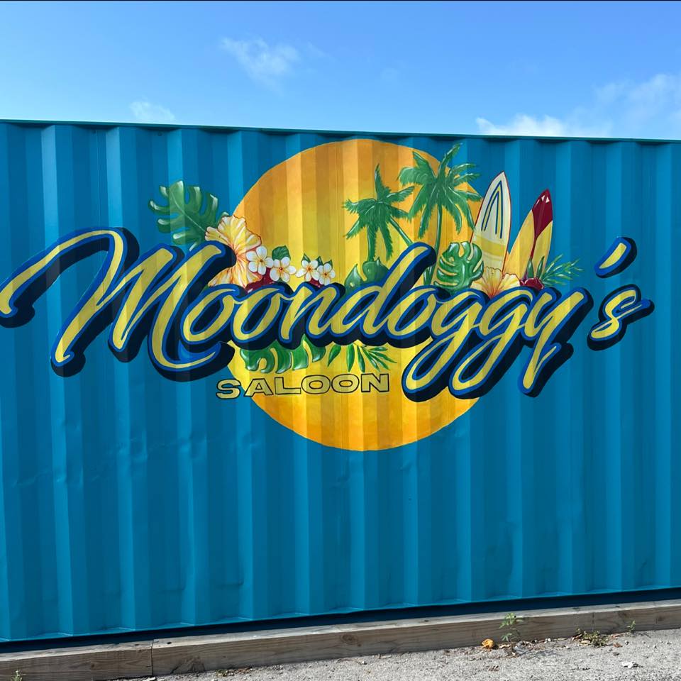 Moondoggy's Saloon pool hall exterior/interior