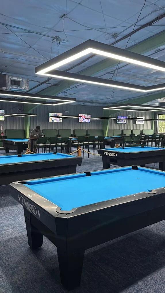 The pool Turtle pool hall exterior/interior