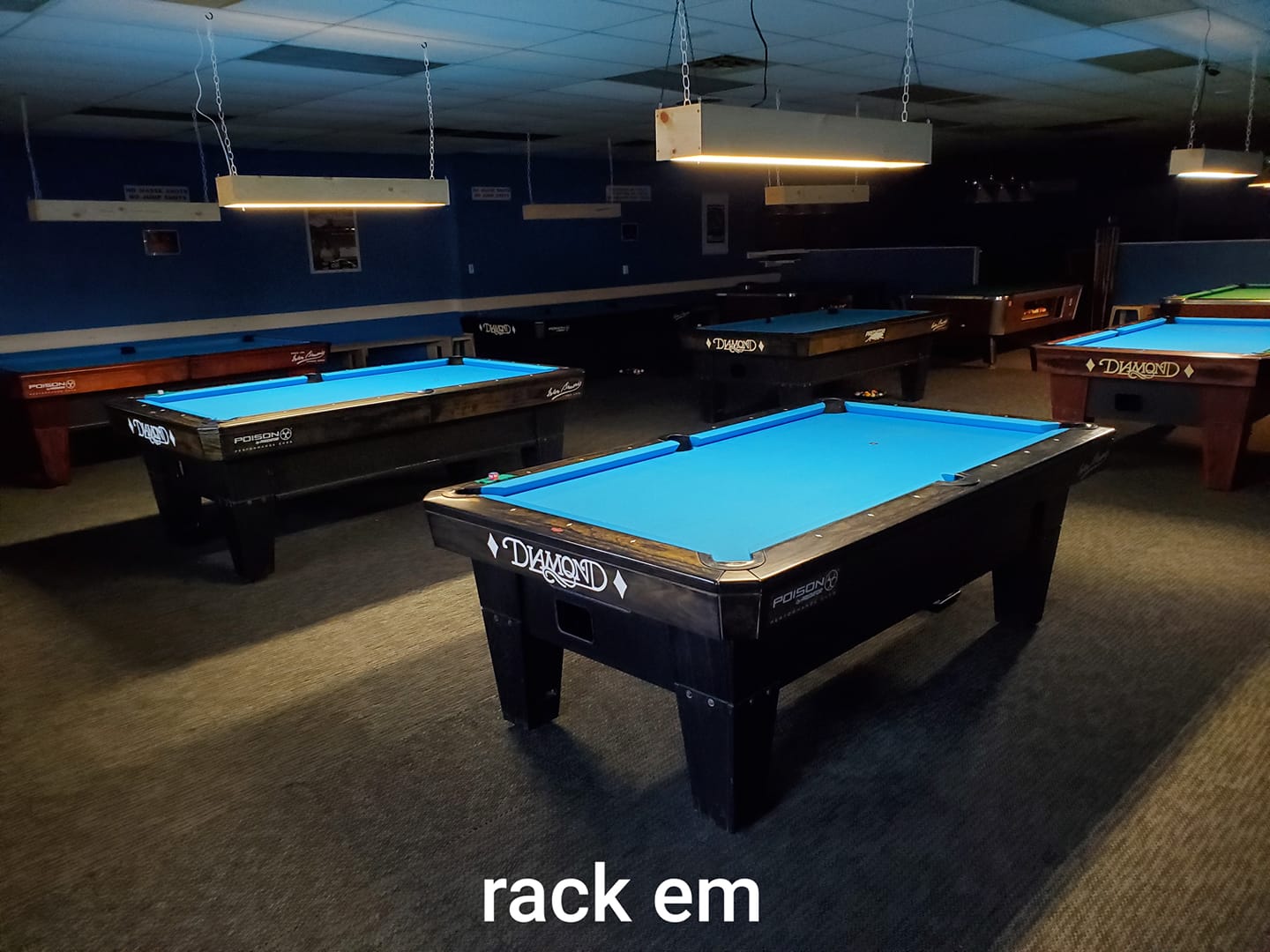 Dalton Billiards Club pool hall exterior/interior