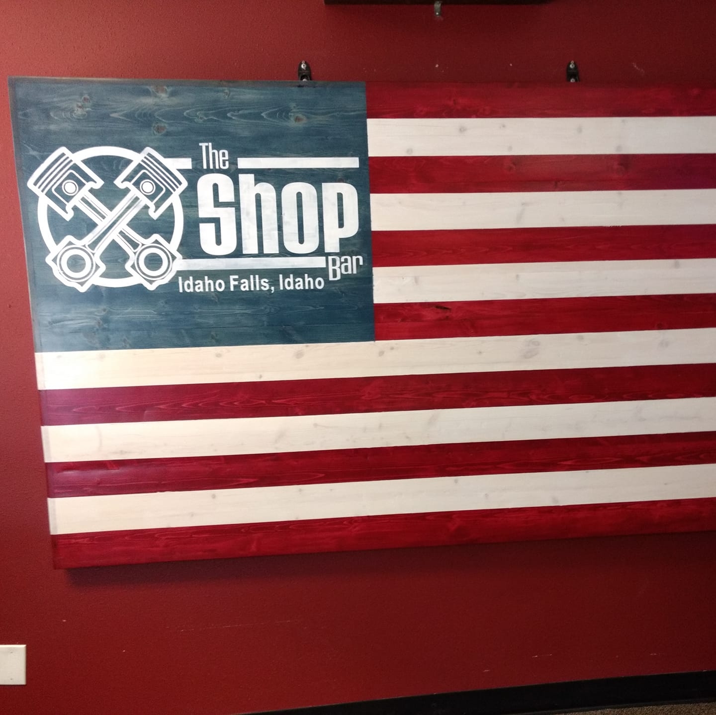 The Shop Bar pool hall exterior/interior