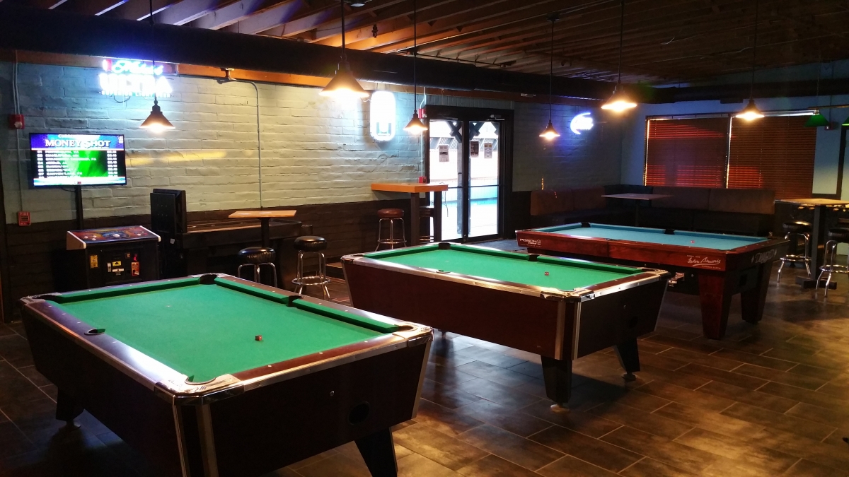 Downers Sand Club Sports Bar & Grill pool hall exterior/interior
