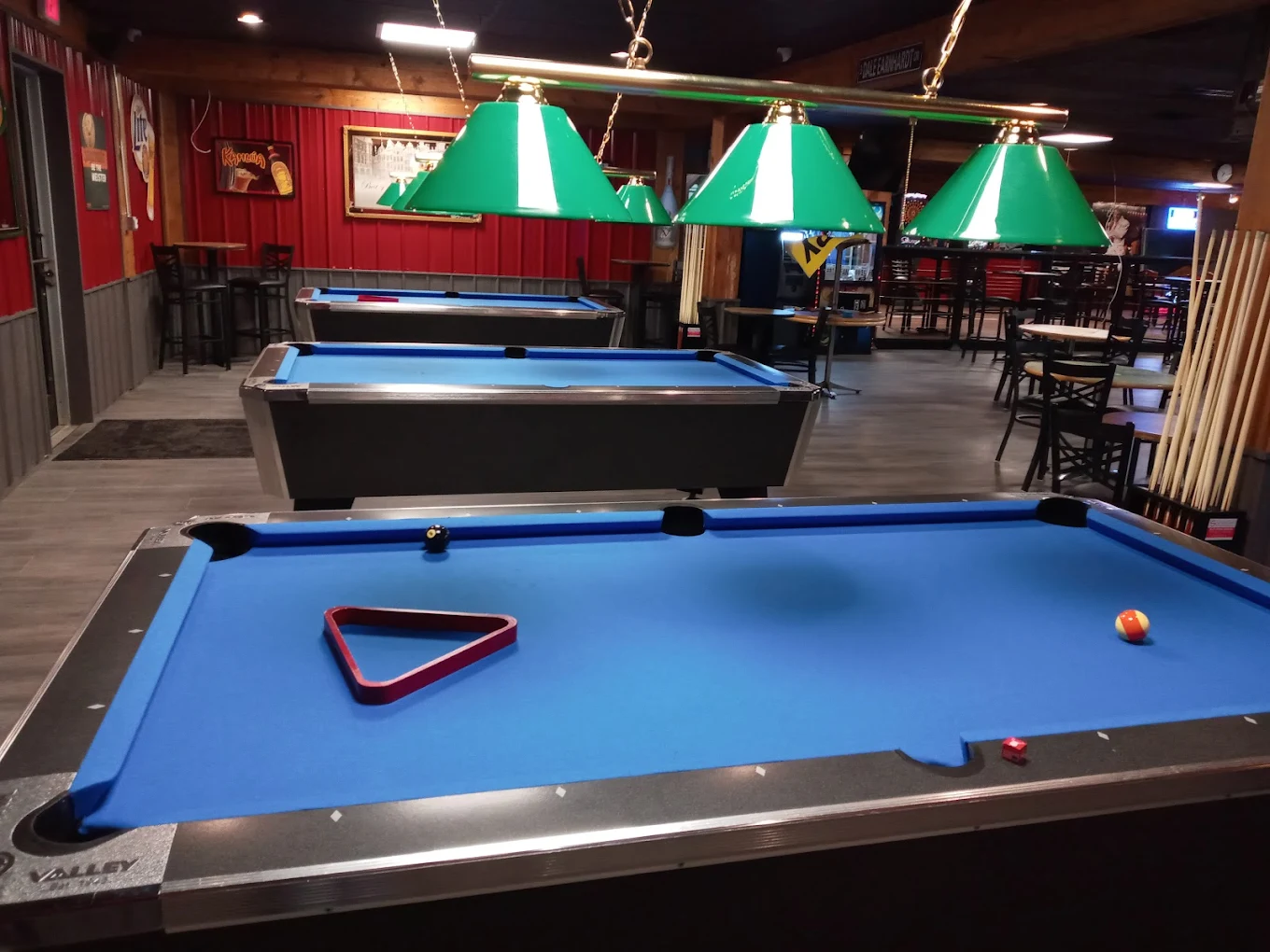 The Chaparral Bar and Grill pool hall exterior/interior