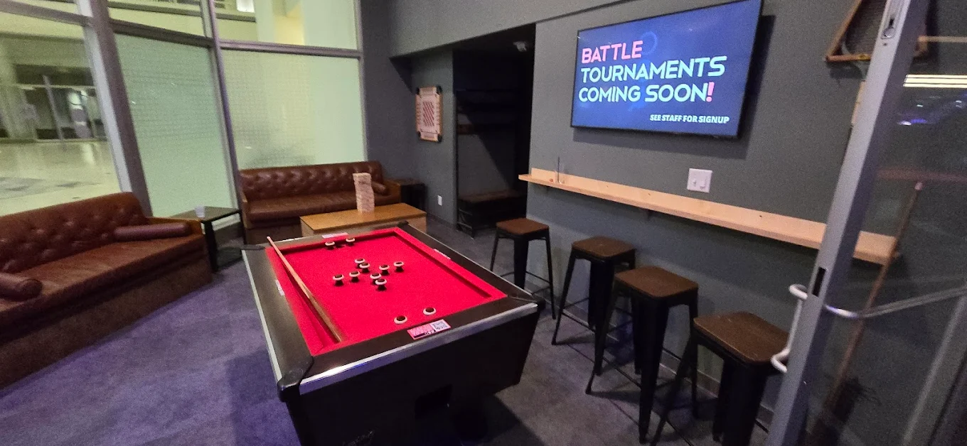 Ricochet pool hall exterior/interior