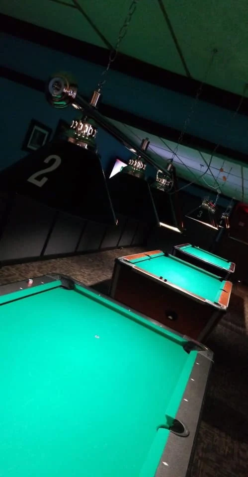 Wild Bill's Billiards pool hall exterior/interior