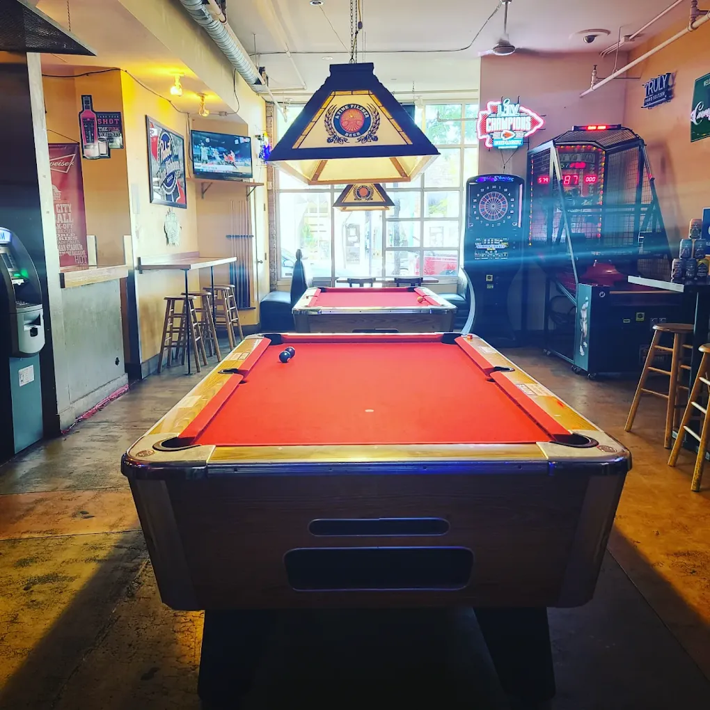 Gambal's Social Club pool hall exterior/interior