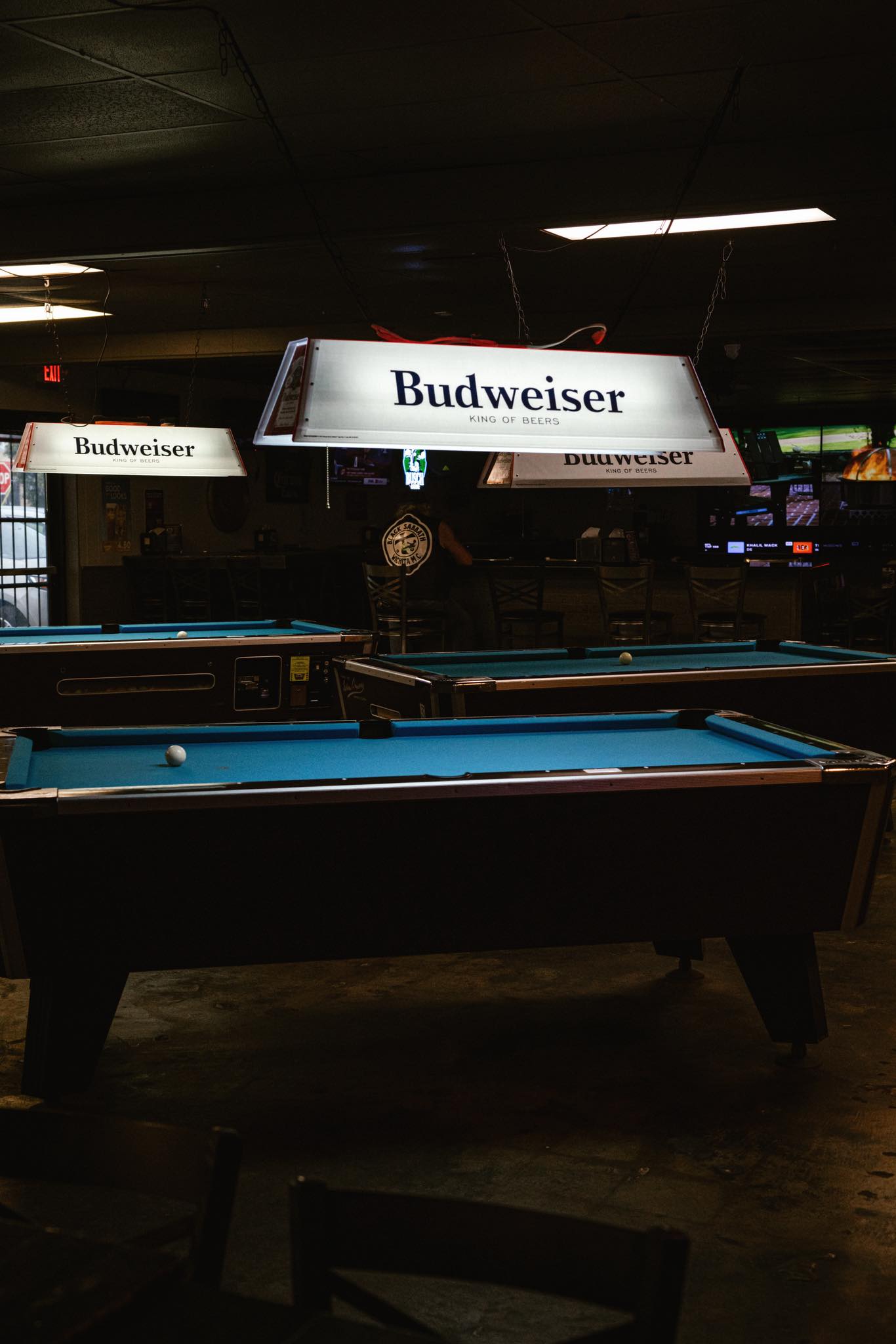 Champs 316 Bar & Grill pool hall exterior/interior