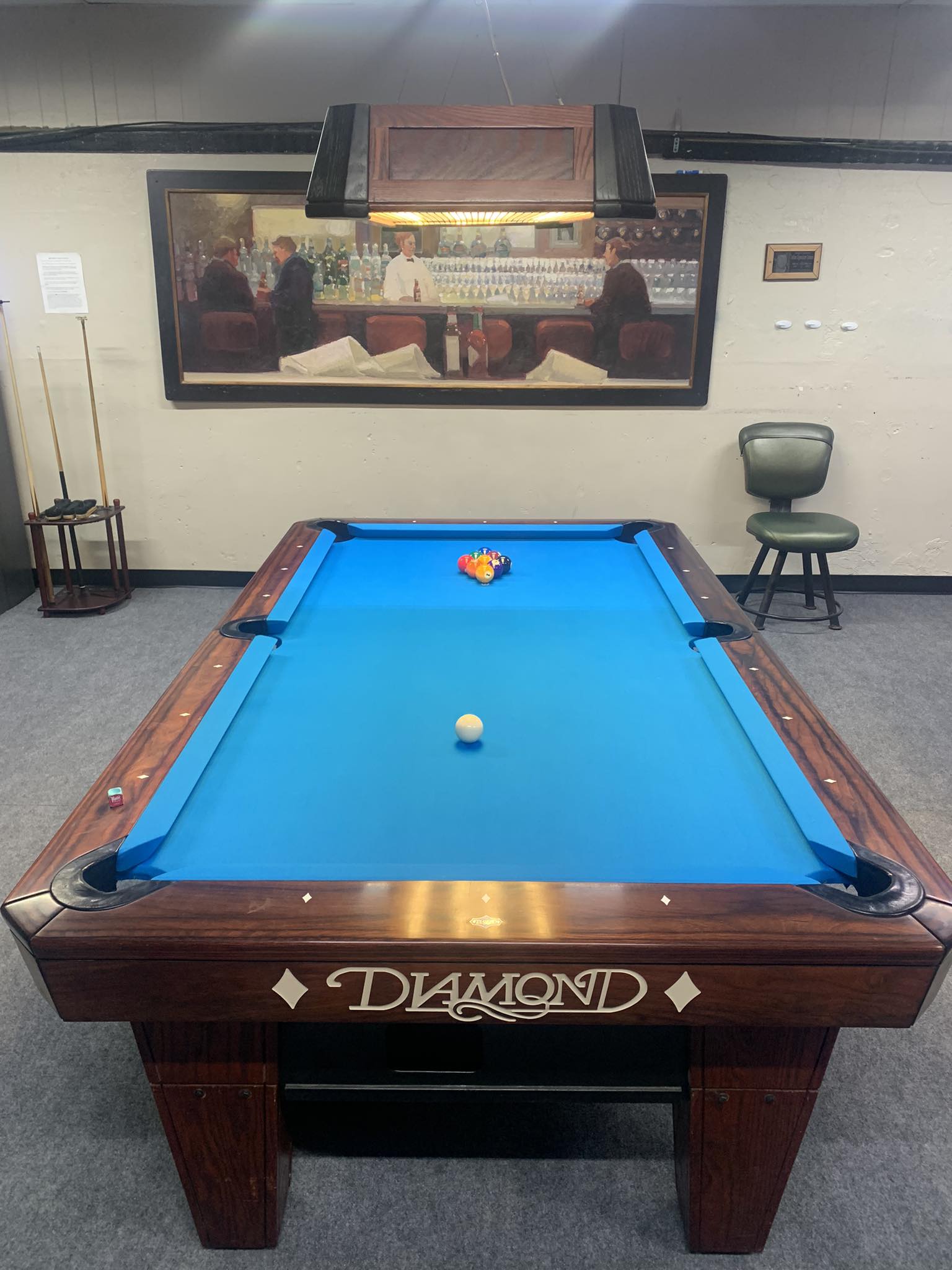 Pastimes Pool Room pool hall exterior/interior