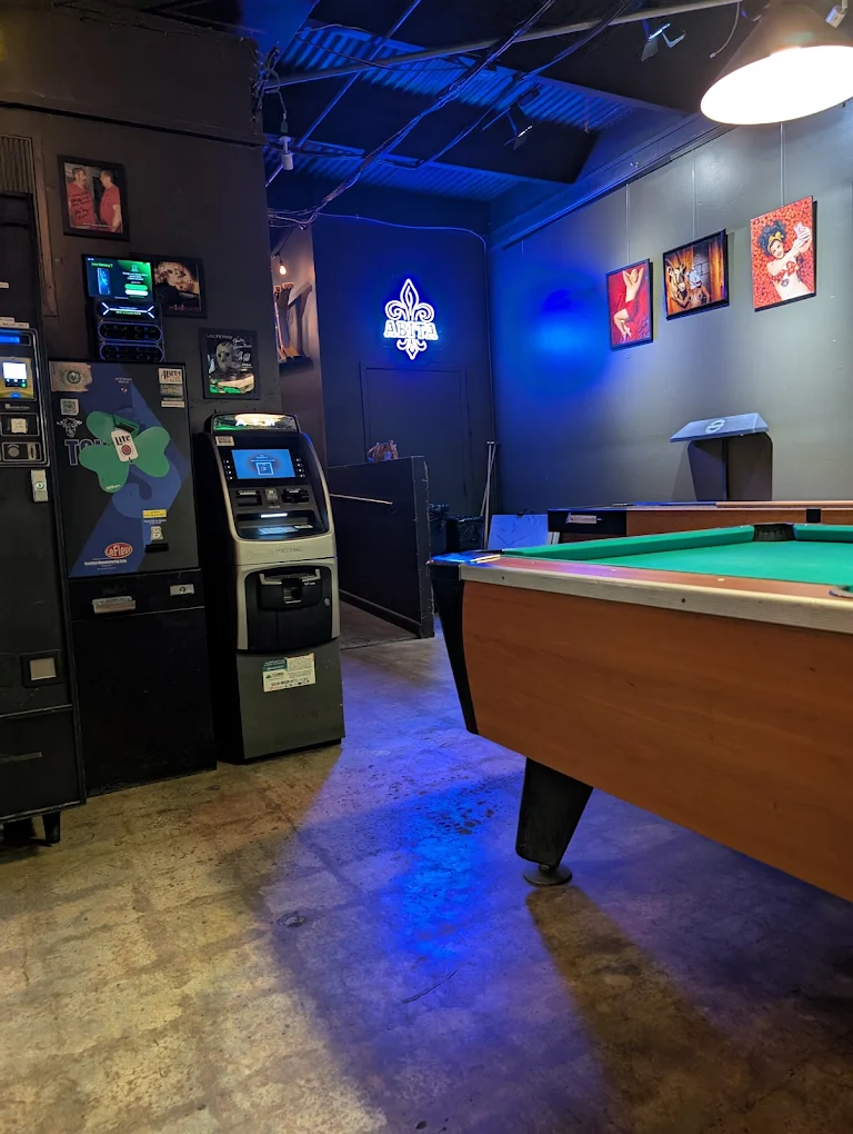 The Greenroom pool hall exterior/interior
