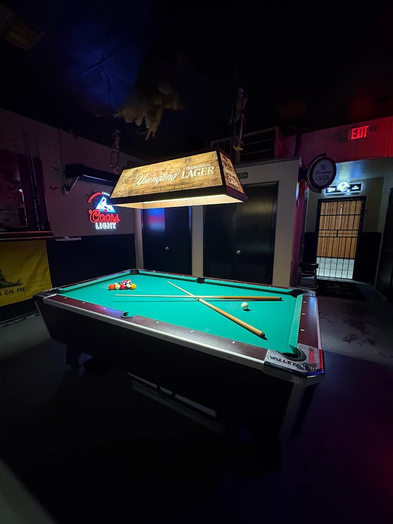 The Pub pool hall exterior/interior