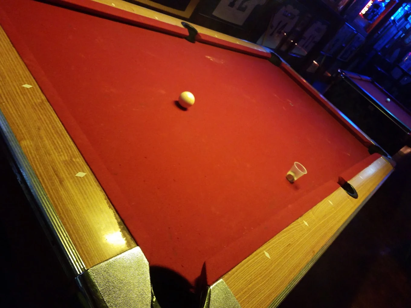 The Station Sports Bar & Grill pool hall exterior/interior