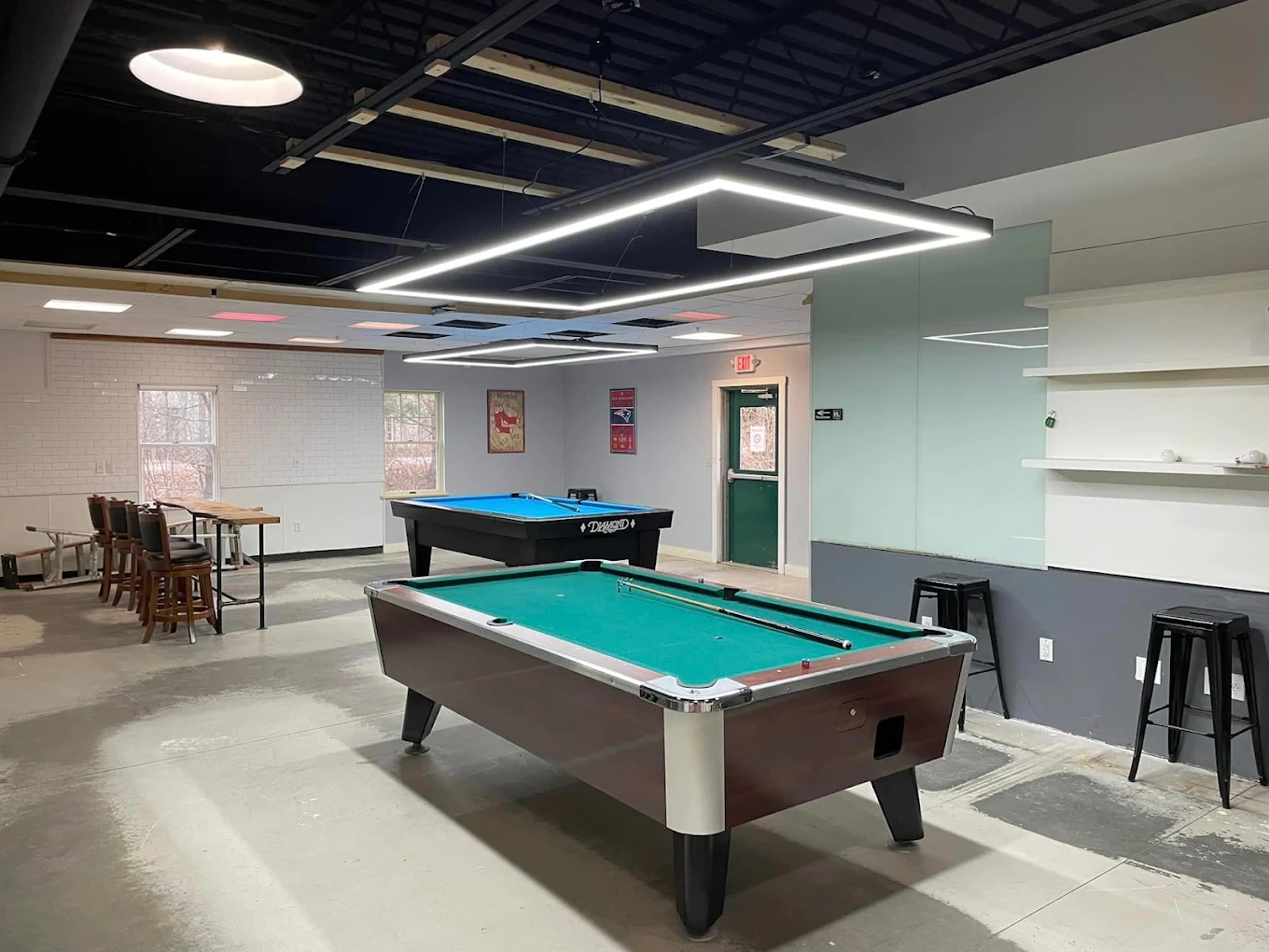 Bears Den Billiard pool hall exterior/interior