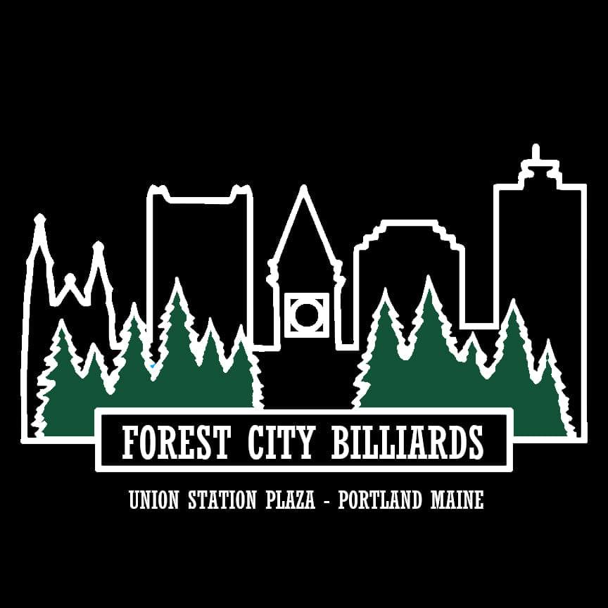 Forest City Billiards pool hall exterior/interior