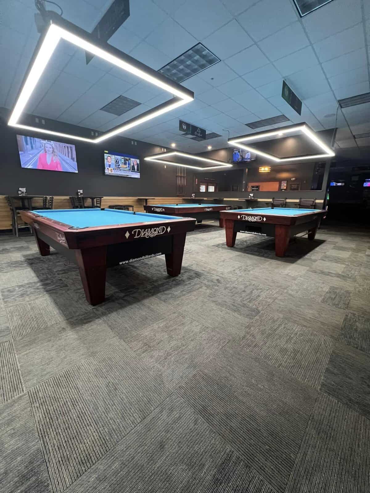 Legends Sports Bar & Grill pool hall exterior/interior