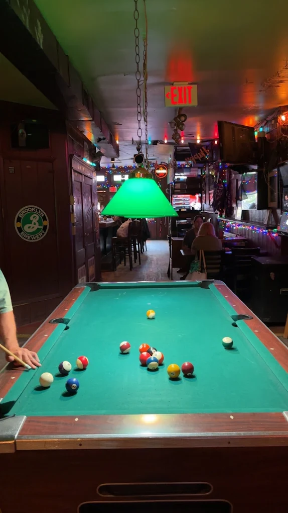 Mums Bar pool hall exterior/interior