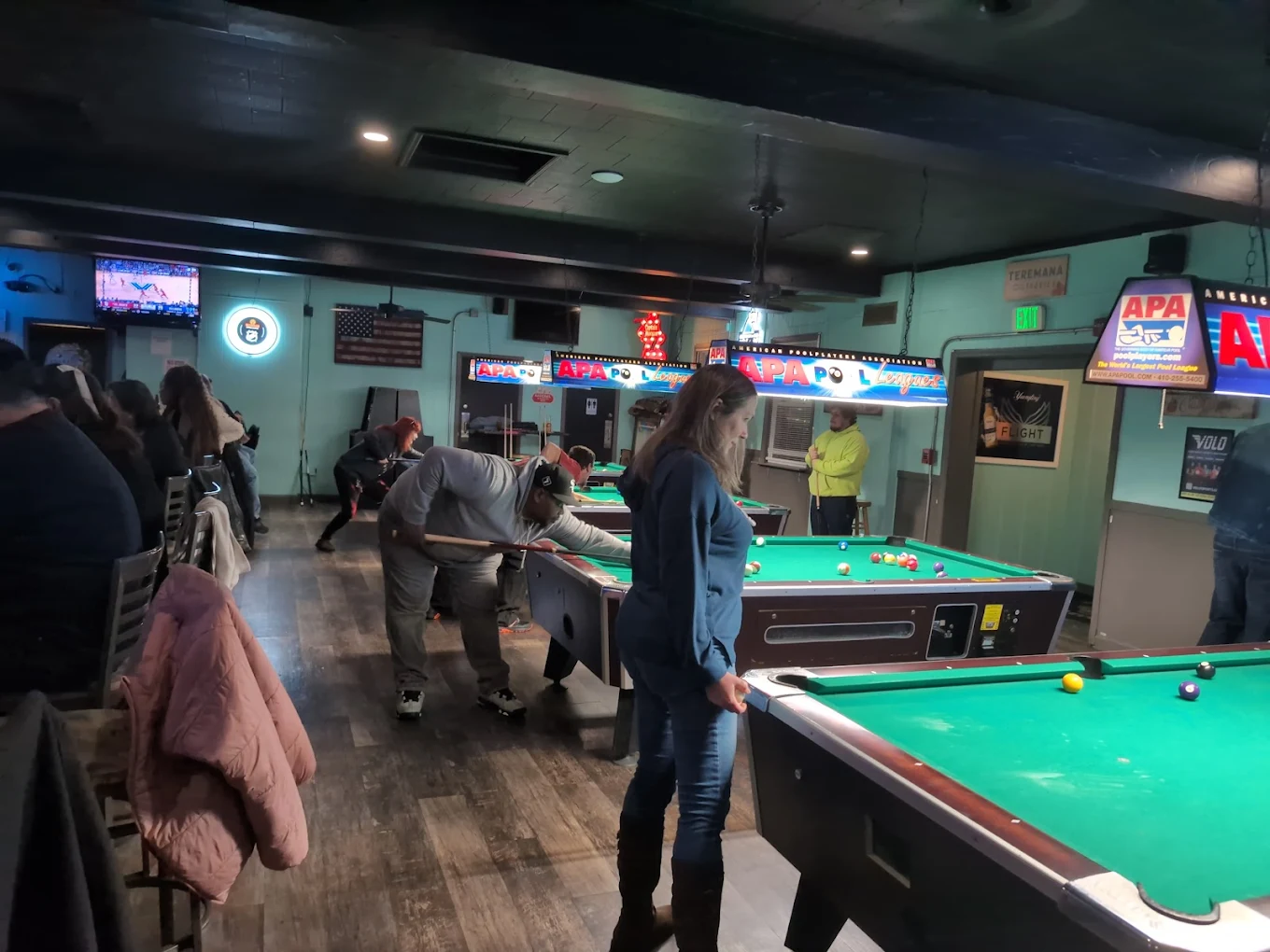 Fish Head Cantina & Rockin' Sushi Bar pool hall exterior/interior