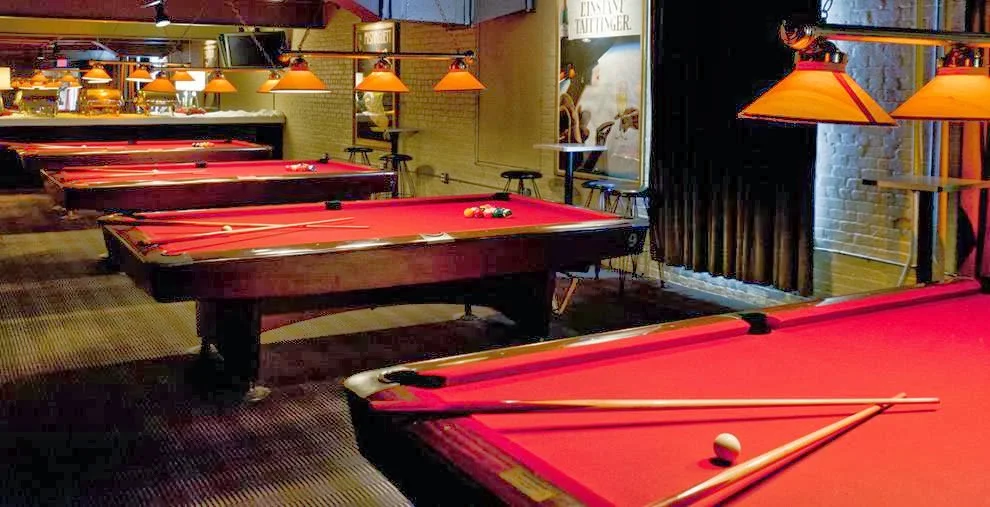 Lucky Strike Fenway pool hall exterior/interior