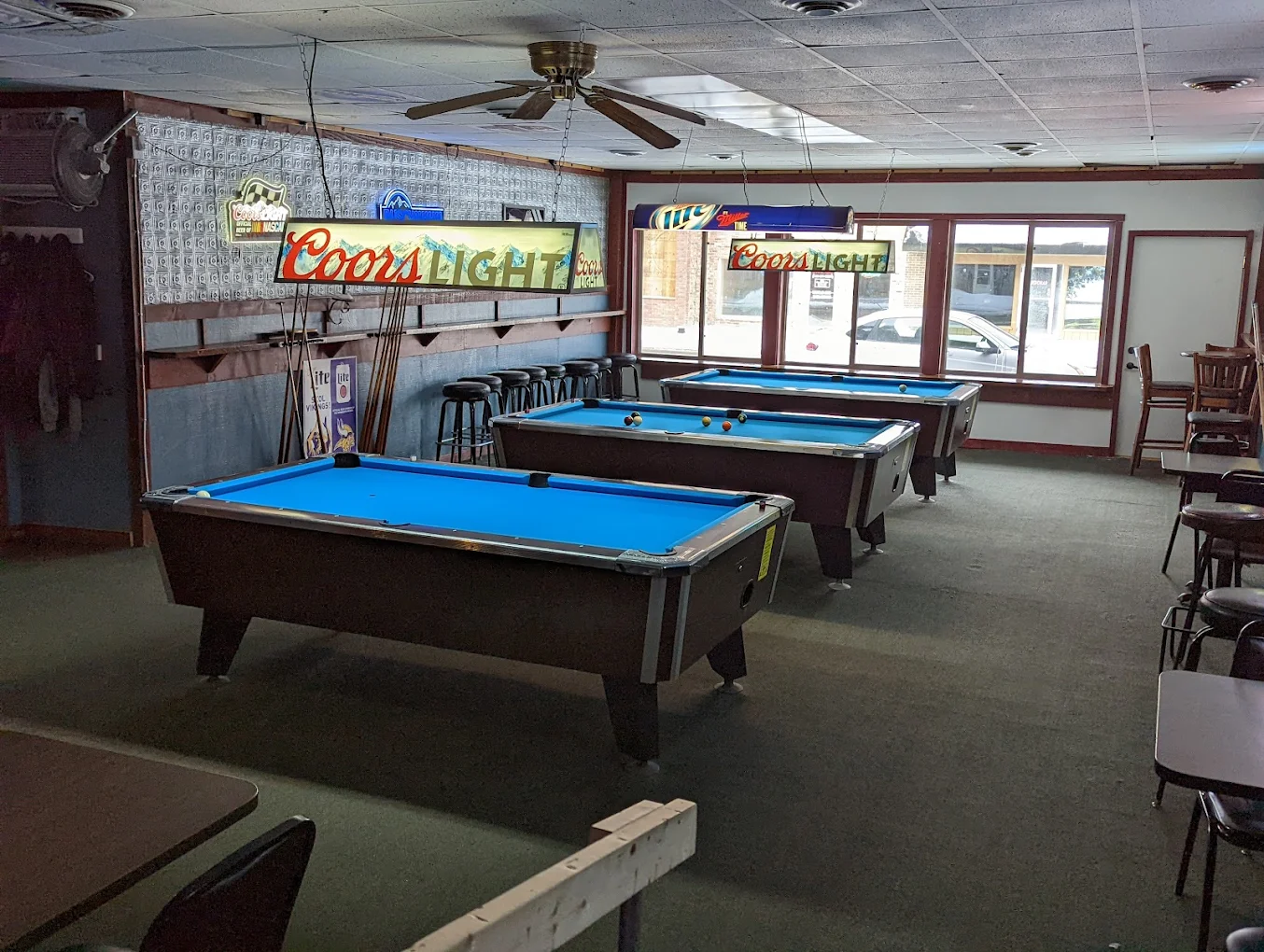 Rendezvous Bar and Grill pool hall exterior/interior
