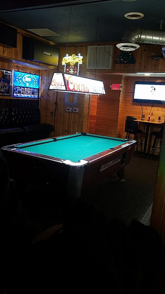 Smitty's Bar pool hall exterior/interior
