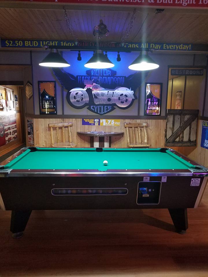 Rustic Saloon pool hall exterior/interior